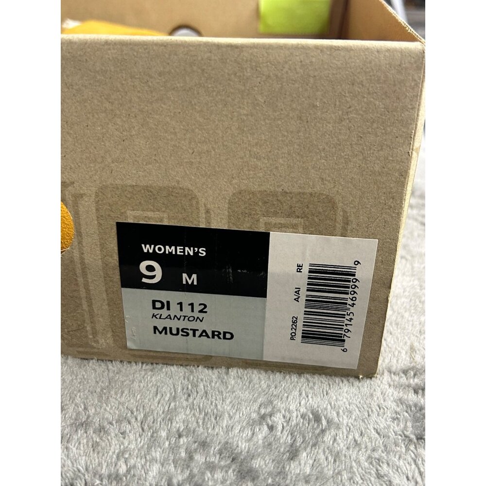 Dingo Women's Klanton Mustard Suede Ankle Boot DI 112 size 9 - Picture 6 of 6
